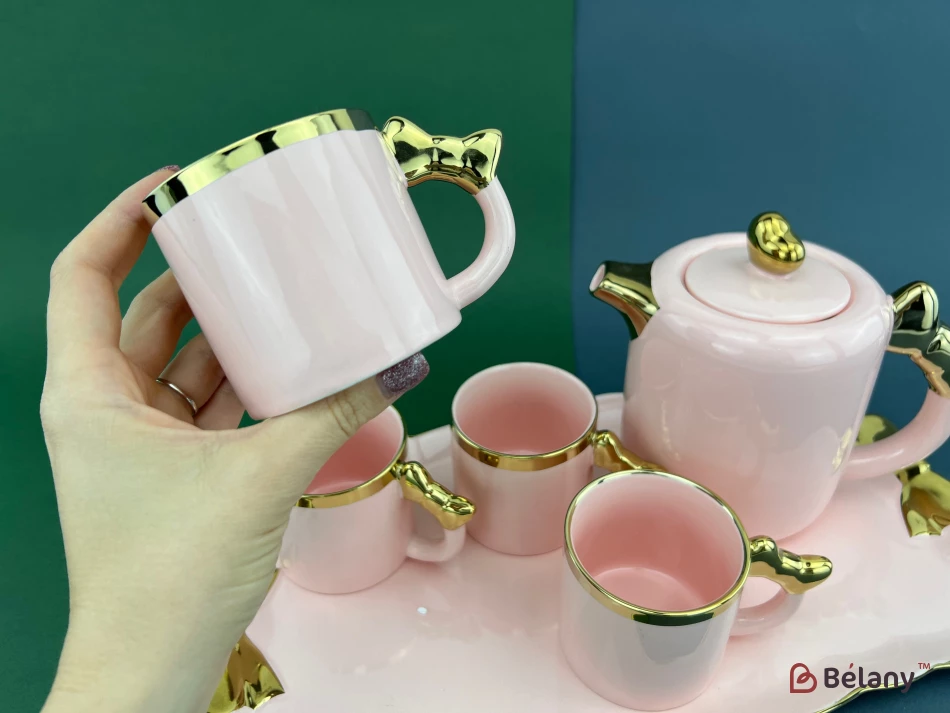 Set De Ceai „Cutest” Roz | 5