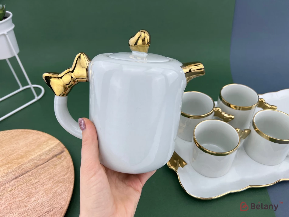 Set De Ceai „Cutest” gri | 2