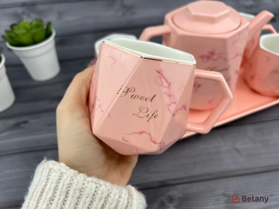 Set De Ceai "sweet Life" Roz | 3