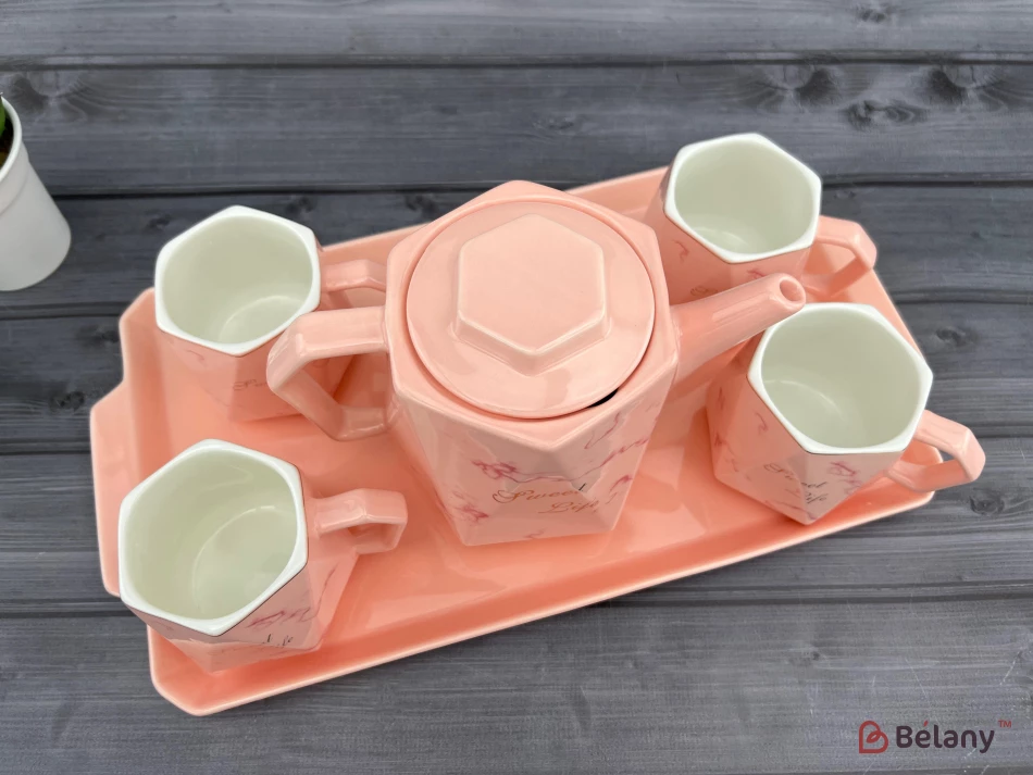 Set De Ceai "sweet Life" Roz | 6