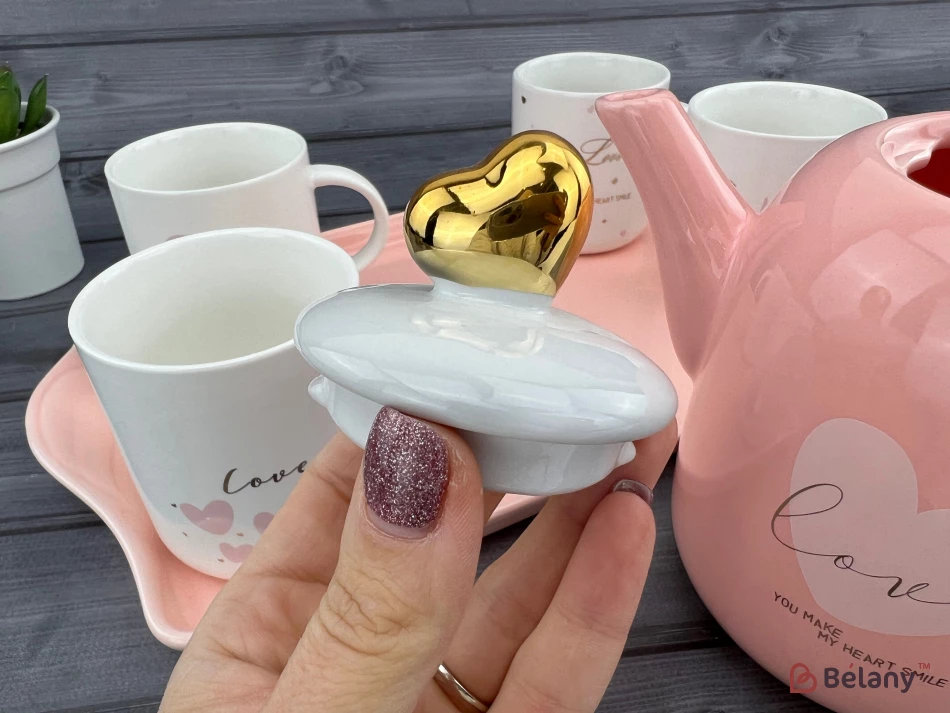 Set De Ceai "sweet Life" Roz | 3