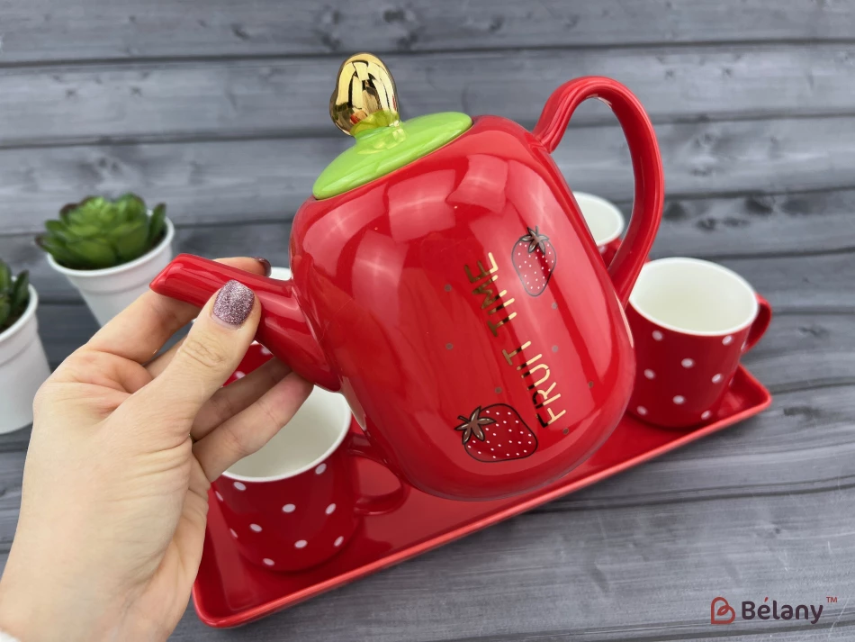 Set De Ceai "fruity" Rosu | 2