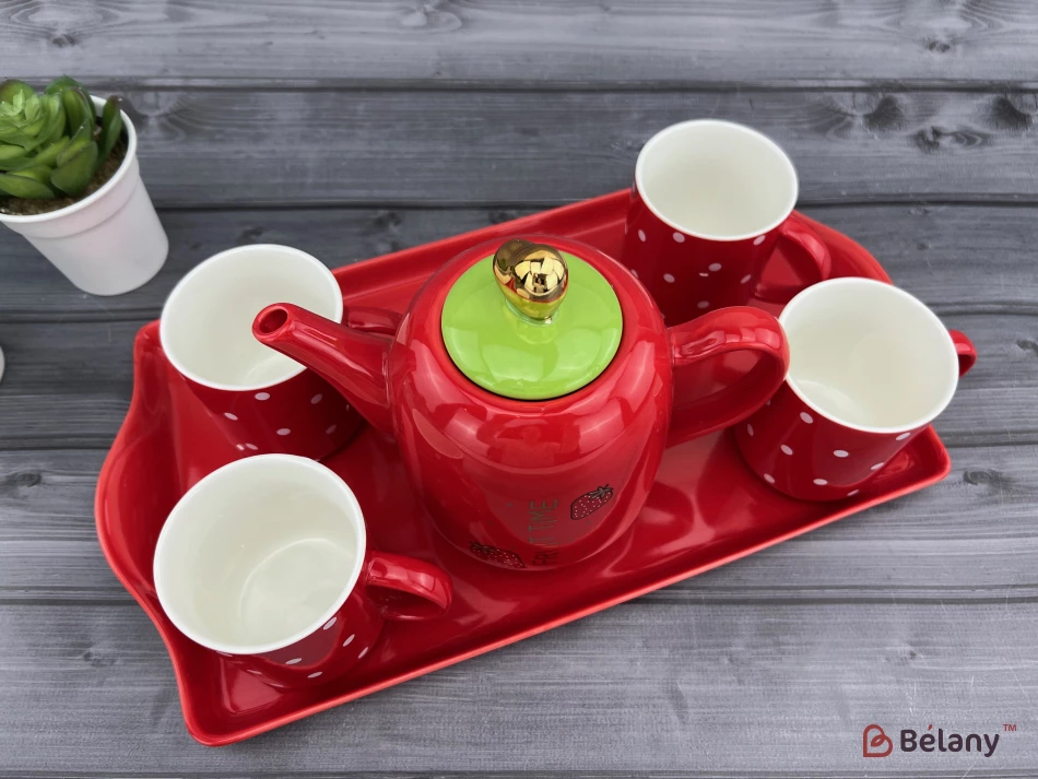 Set De Ceai "fruity" Rosu | 4