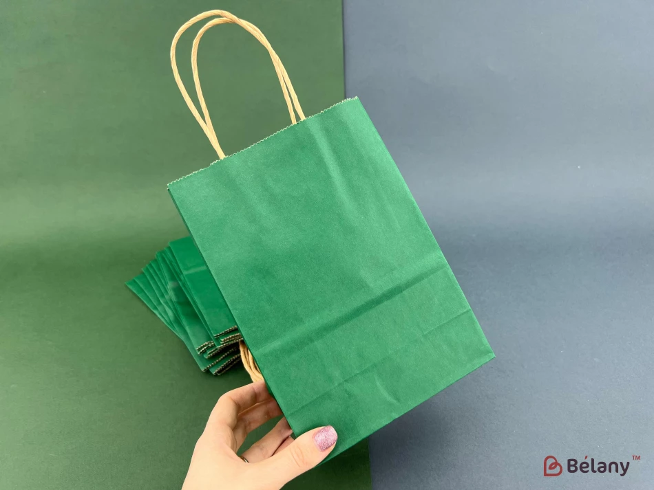 Genți De Artizanat „Doar Culoarea S” Verde Închis | 2