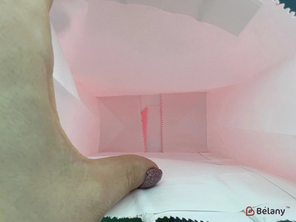 Pungi Kraft "doar Culoarea M" Roz | 3