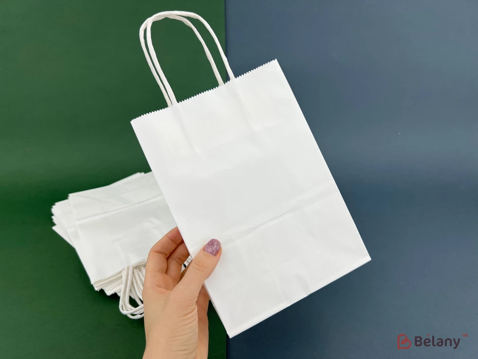 Genți De Artizanat „Doar Culoarea M” Alb | 2