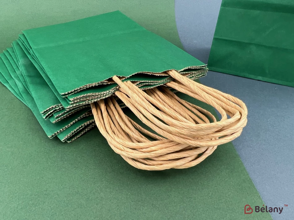 Genți De Artizanat „Doar Culoarea L” Verde Închis | 3