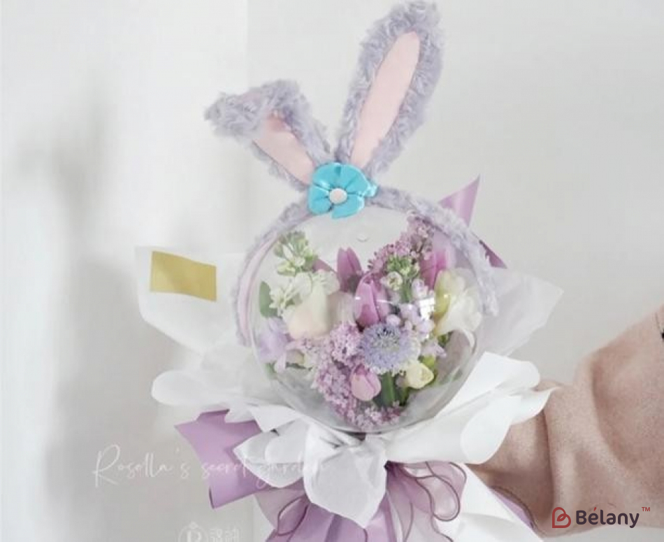 Minge De Plastic Pentru Buchet 22,5 Cm | 2