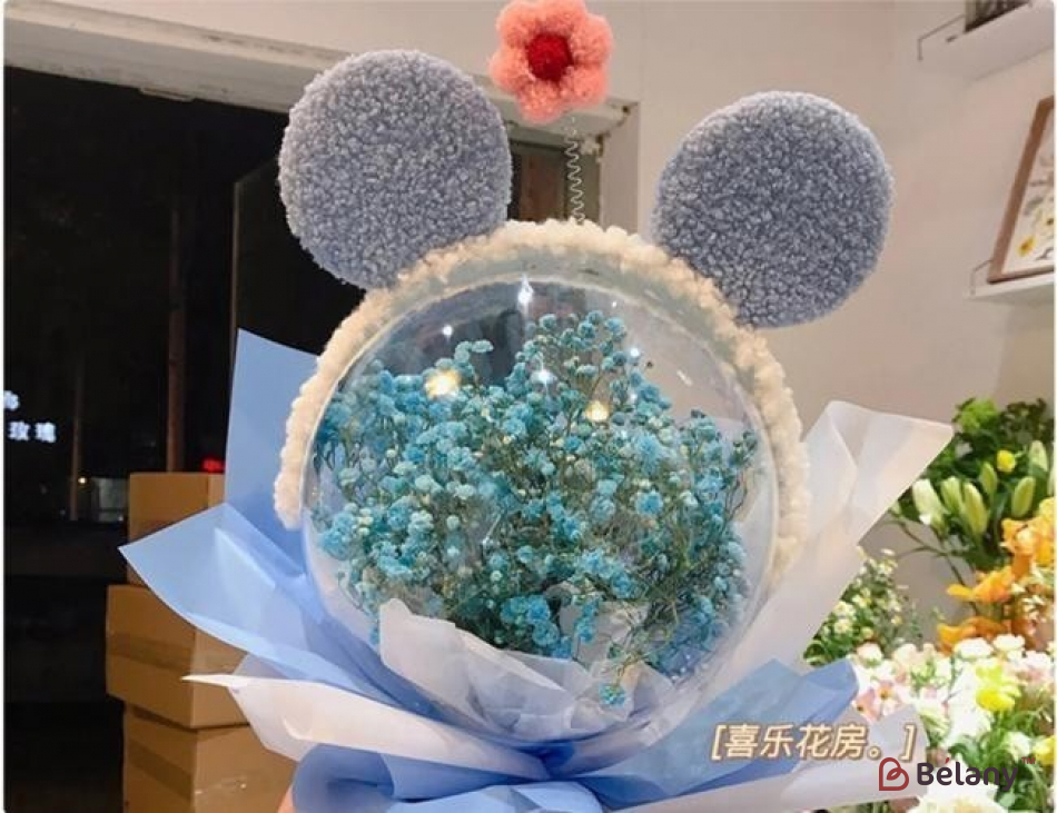 Minge De Plastic Pentru Buchet 22,5 Cm | 3