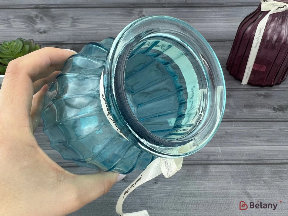 Vaza Cu Flori "little Dream" Albastru 14X7Cm | 3