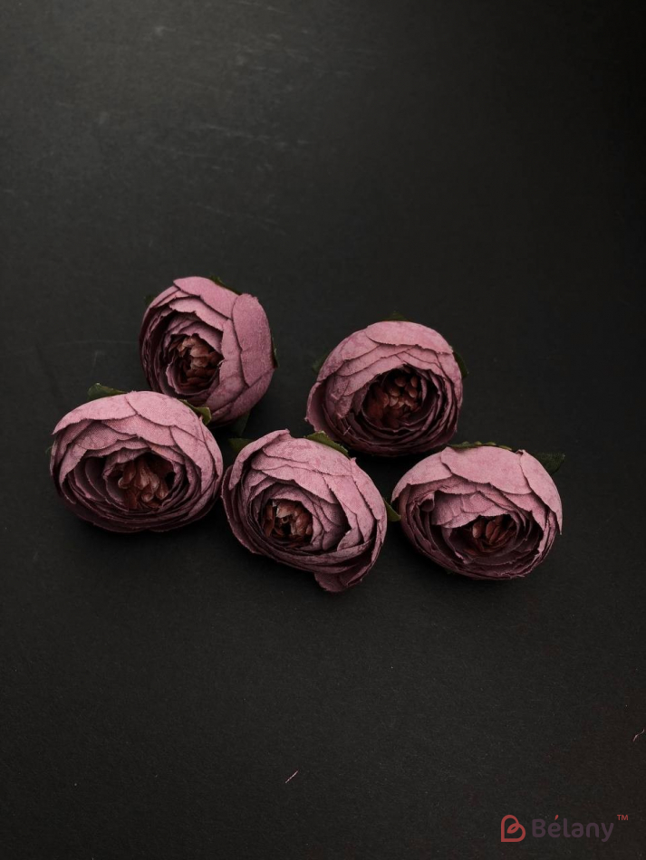 Capete De Flori "bujor Nr. 1" Visiniu Pal