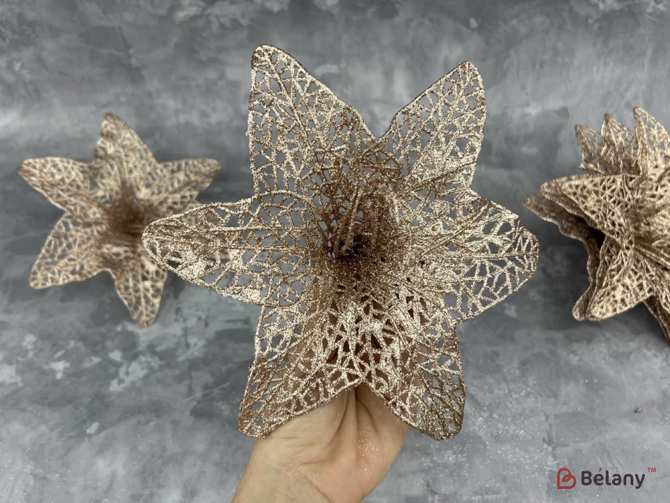 Decor „Flower Ajurat” Cu Pudră De Sclipici | 2