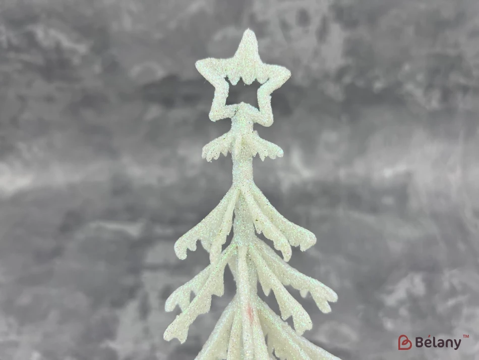 Decor De Anul Nou "brad De Crăciun Cu O Stea" Pudră | 2