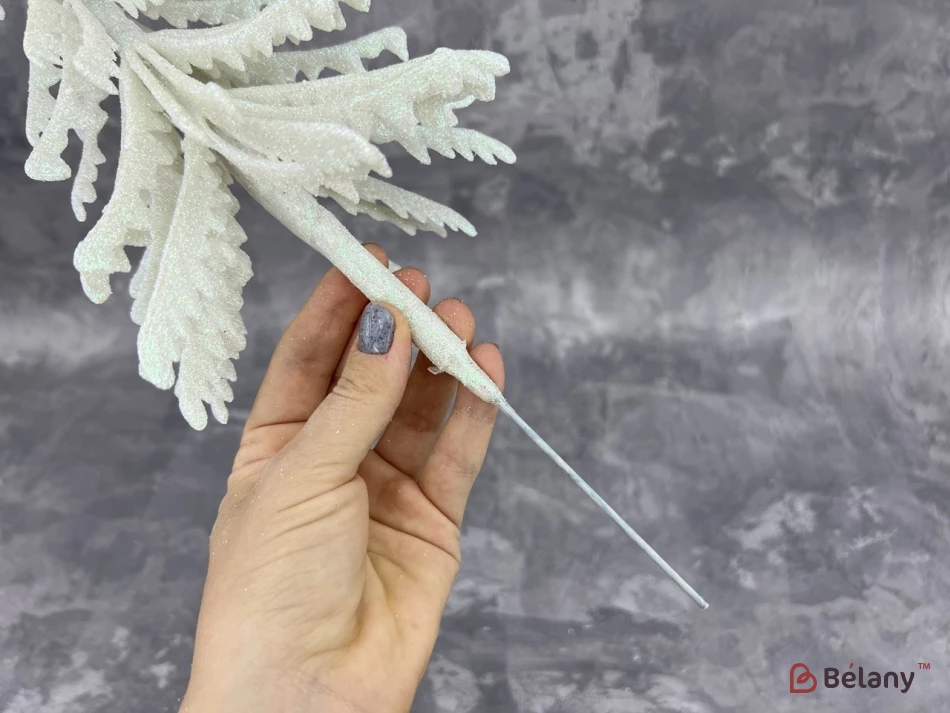 Decor De Anul Nou "brad De Crăciun Cu O Stea" Pudră | 3