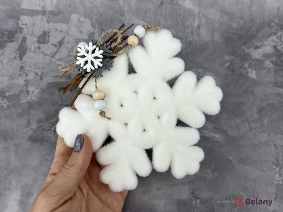 Fulg De Zăpadă Suspendat „Fulg De Zăpadă” Alb | 2