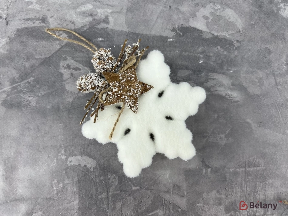 Pandantiv Stea "star And Cone" S Alb