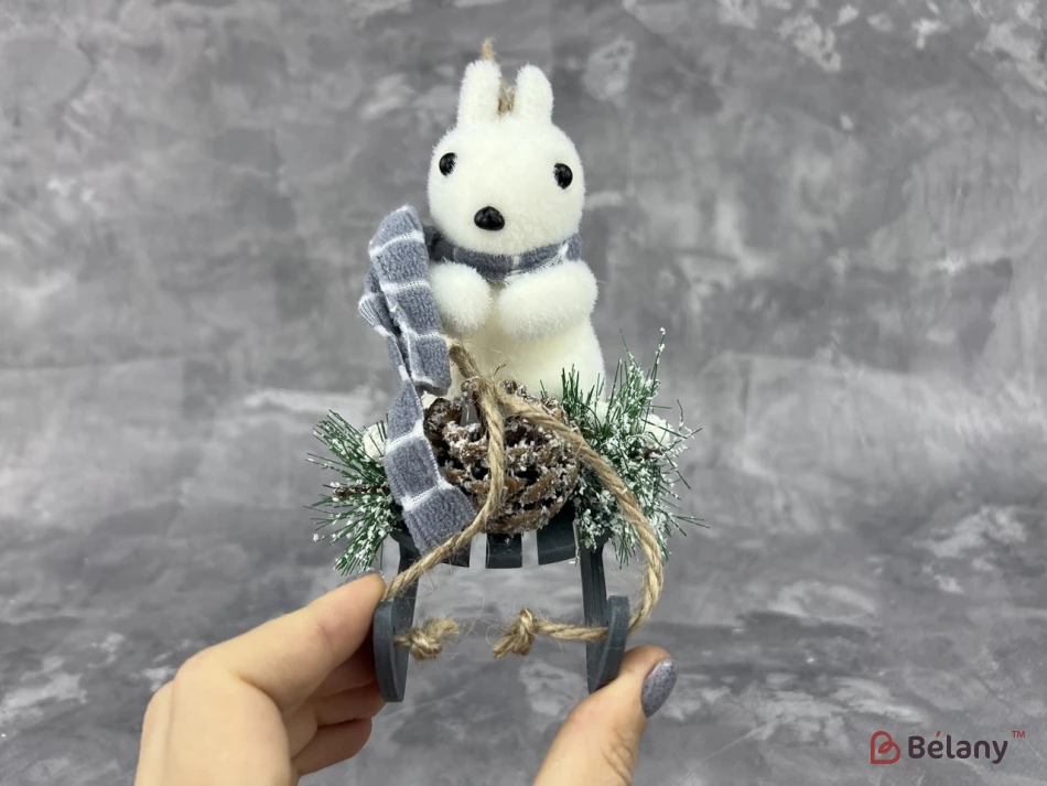 Decor De Anul Nou „Vveriță Pe Sanie”. | 3