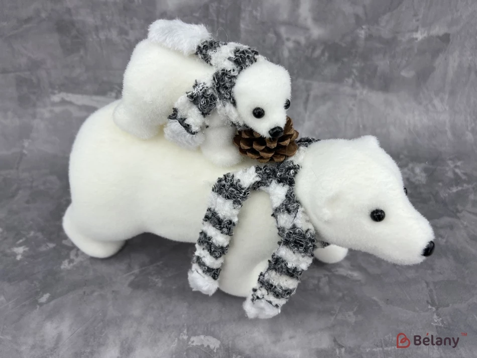 Decor Urs Cu Un Copil "ursul Polar" | 2