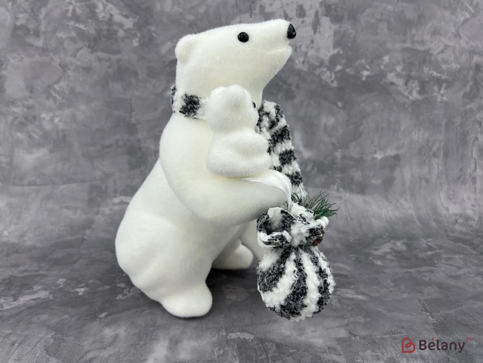 Decor Urs Cu Un Copil "ursul Polar" | 3