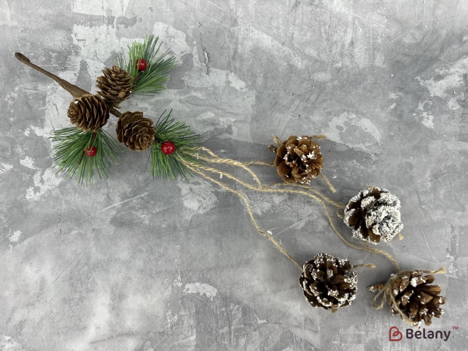 Jucărie Pentru Brad De Crăciun „Copacul Și Conul”