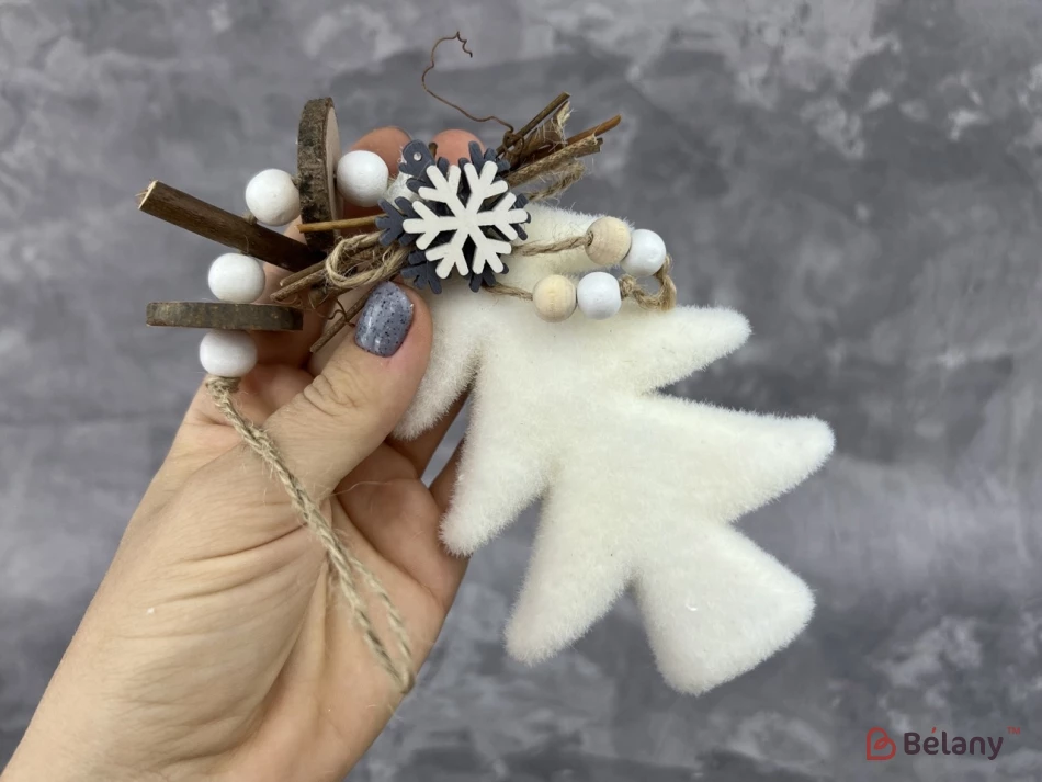 Jucărie Pentru Brad De Crăciun „Pomul De Zăpadă” | 2