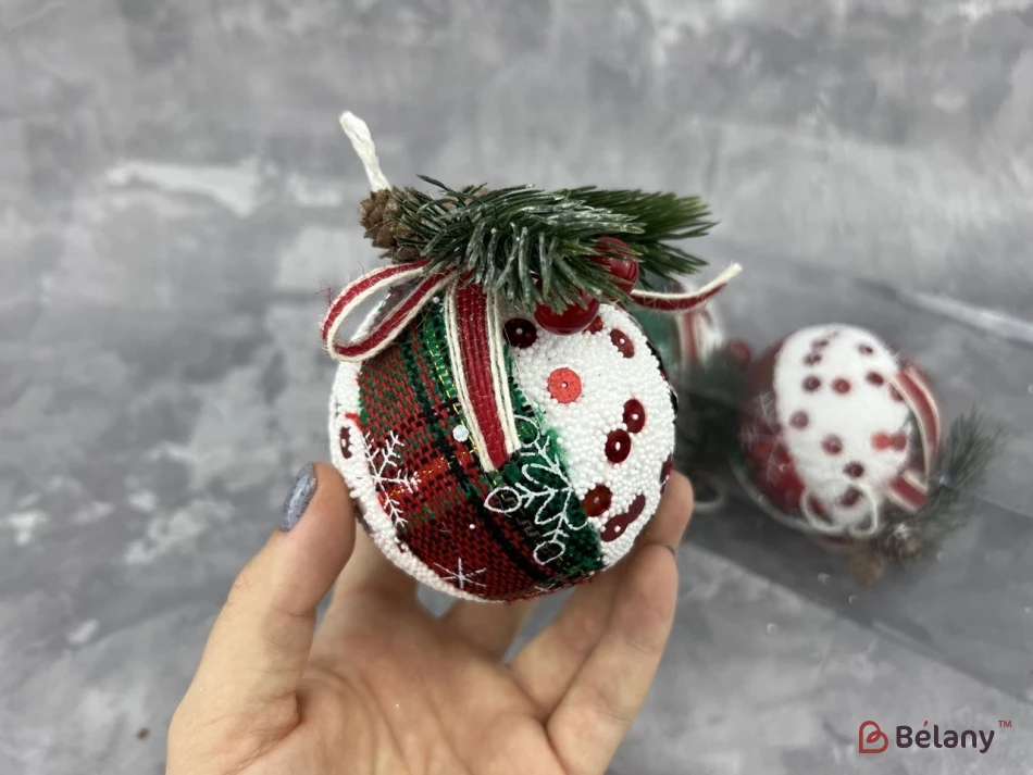 Set De Jucarii Pentru Brad "vise Albe"