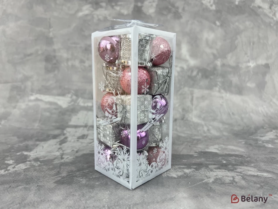 Mix De Jucării Pentru Brad De Crăciun „Petrecerea Colorată”