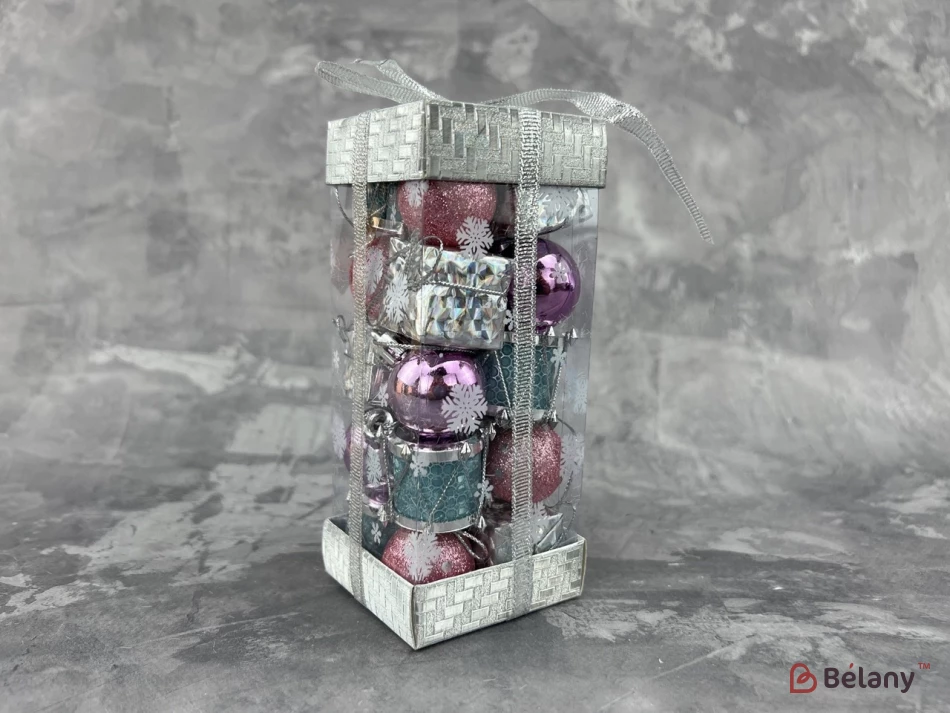 Mix De Jucării Pentru Brad De Crăciun „Petrecerea Colorată 2.0”