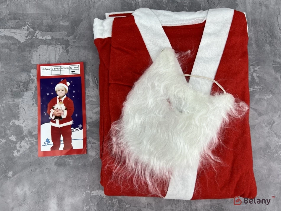 Costum De Mos Craciun Marime 10-13 Ani
