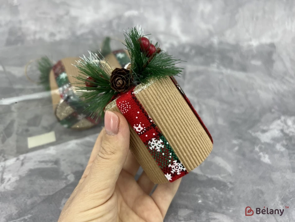 Jucărie Cu Brad De Crăciun „Con În Pădure”