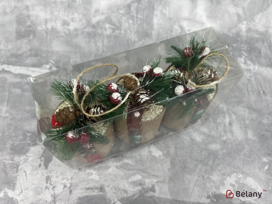 Jucărie Cu Brad De Crăciun „Con În Pădure” | 4