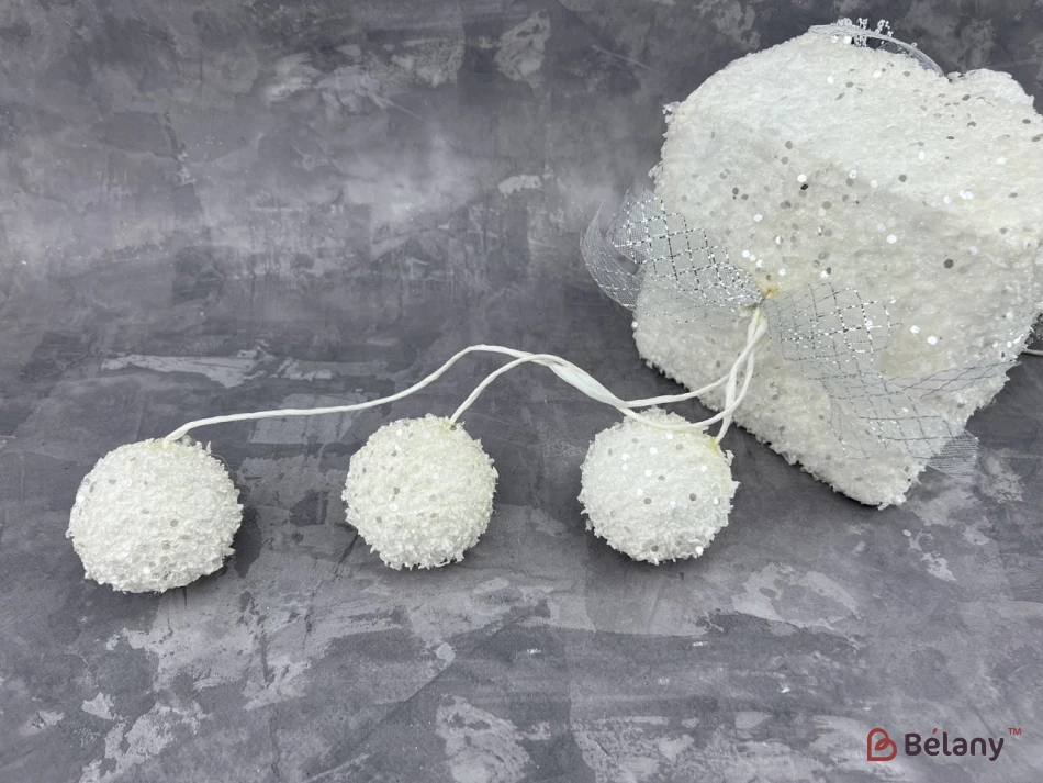 Decor Suspendat „Omul De Zăpadă În Pădurea De Iarnă” | 3