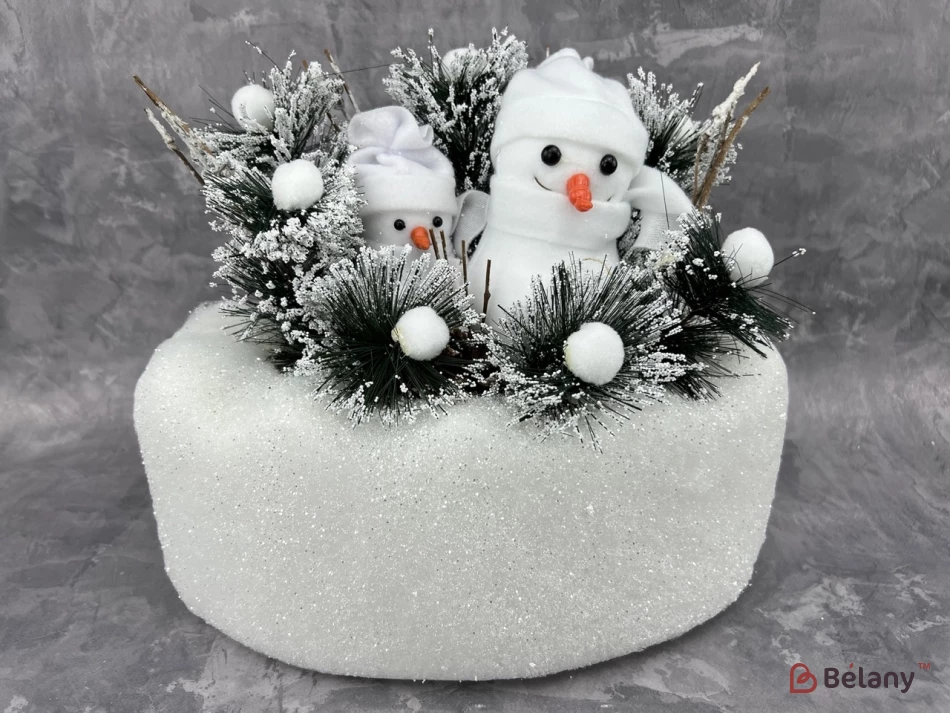 Decor „Familia Omul De Zăpadă”