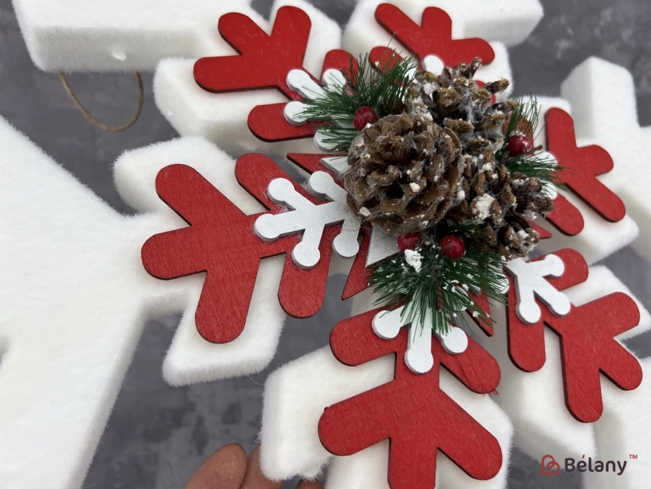 Fulg De Zăpadă Suspendat „Fulg De Zăpadă” Alb | 3