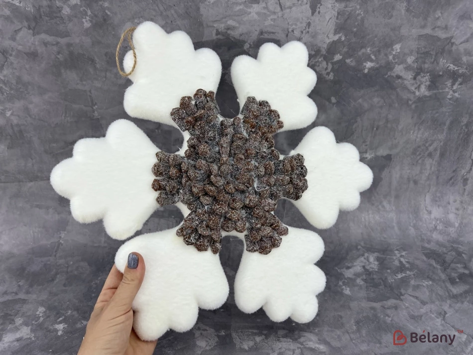 Fulg De Zăpadă Suspendat „Fulg De Zăpadă” Alb