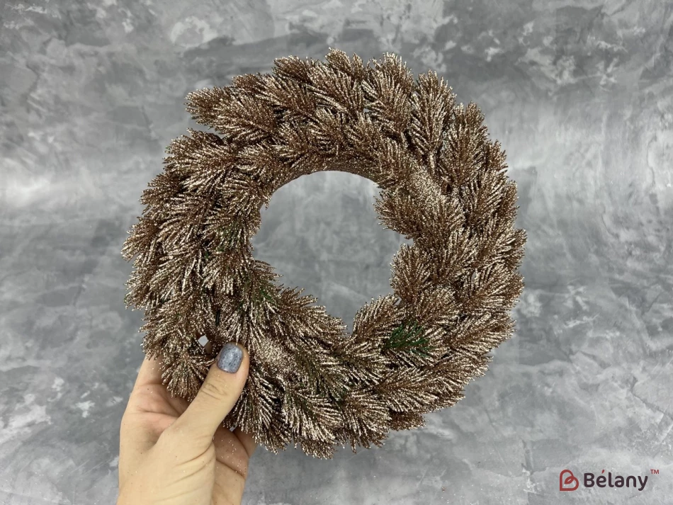 Decor De Anul Nou „Coroana” Bronz | 2