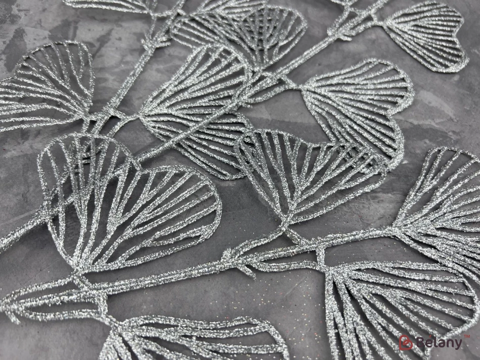 Ramura Decorativa "pasiunea" Argintie | 3