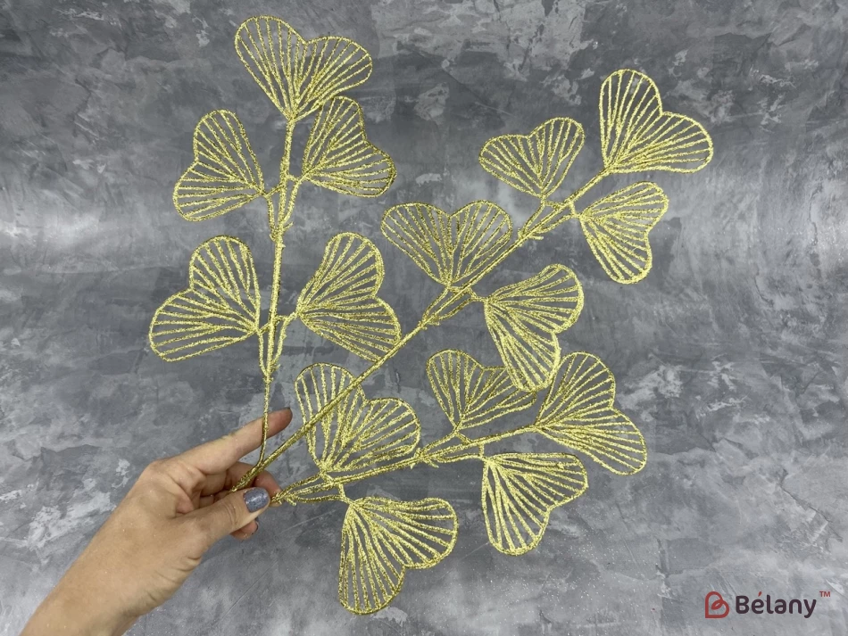 Ramura Decorativa "pasiunea" Din Aur | 2