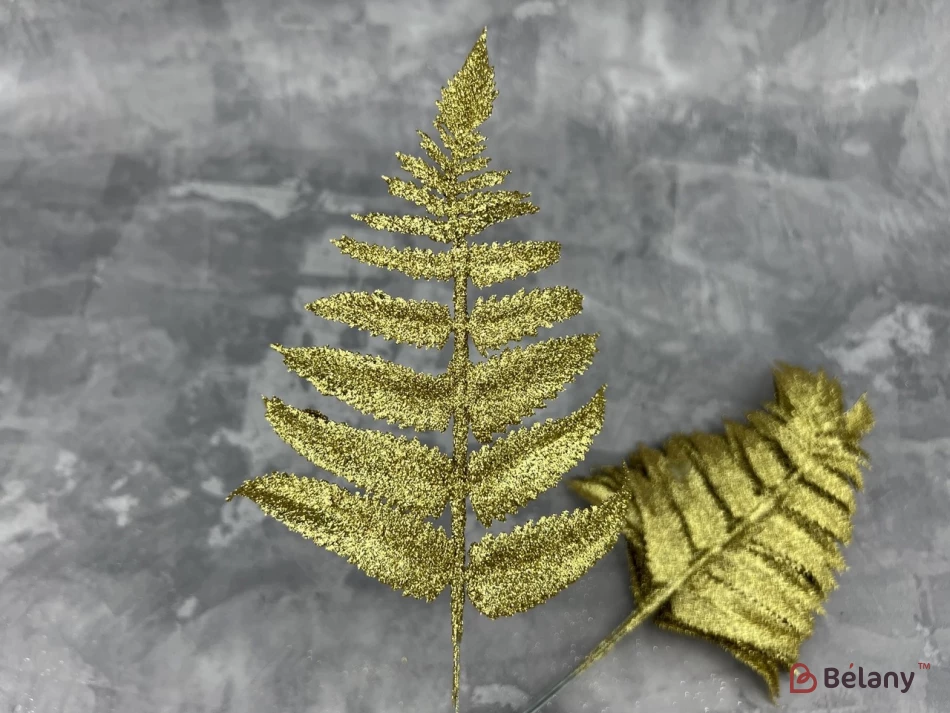 Decor Ramuri "frunze" Bronz