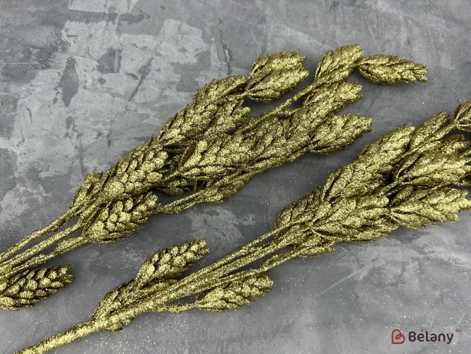 Decor Creanga "conuri" Auriu | 3