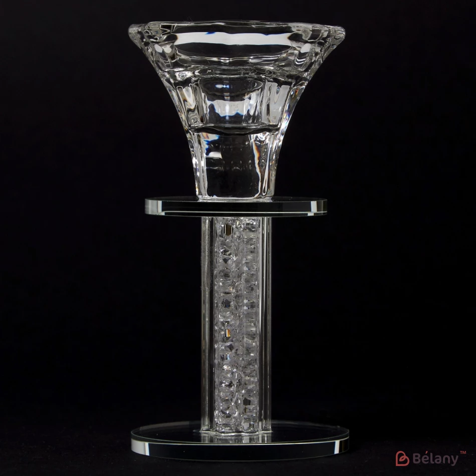 Sfeșnic Din Sticlă „Conic” S