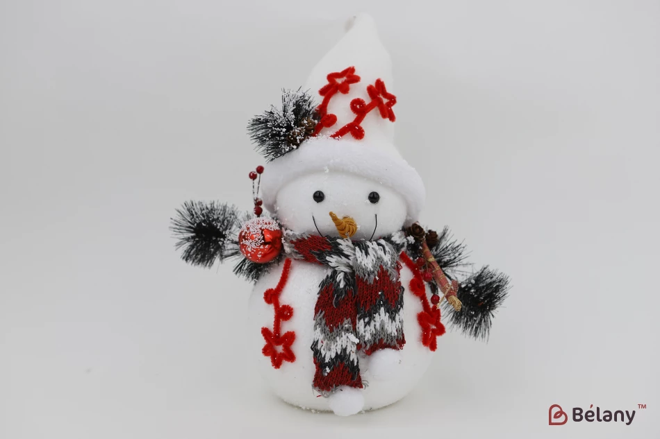 Om De Zăpadă Într-O Pălărie „Om De Zăpadă”.