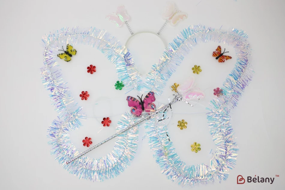 Setați „Butterfly #8” Alb