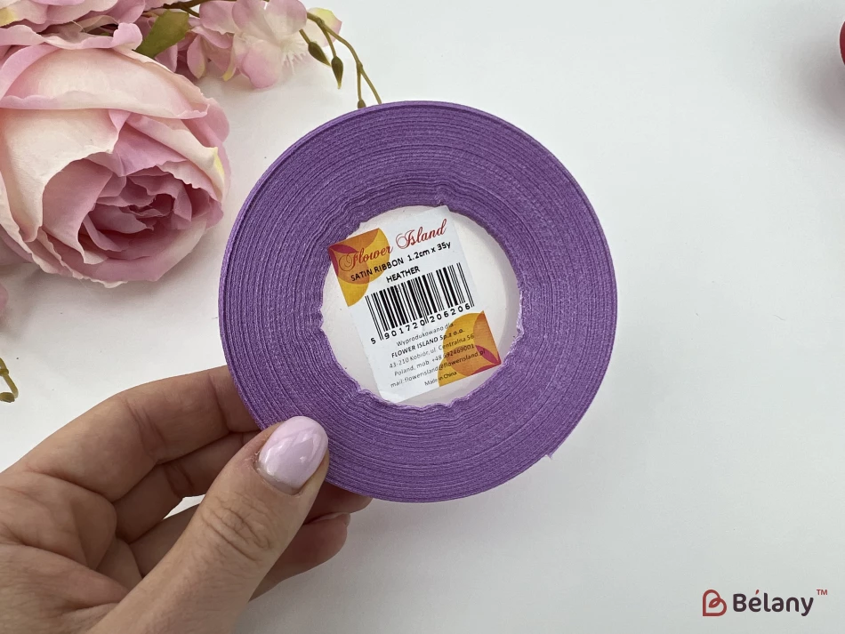 Panglică Din Satin „Slender” Heather | 2