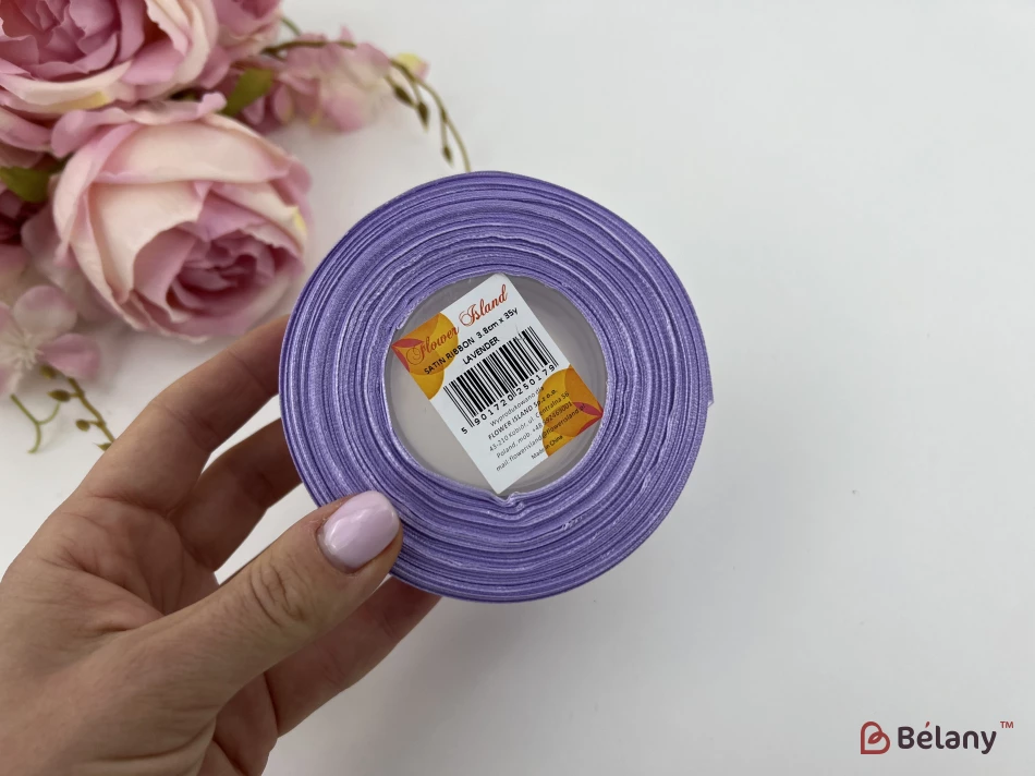 Panglică Din Satin "broad" Lavandă | 2