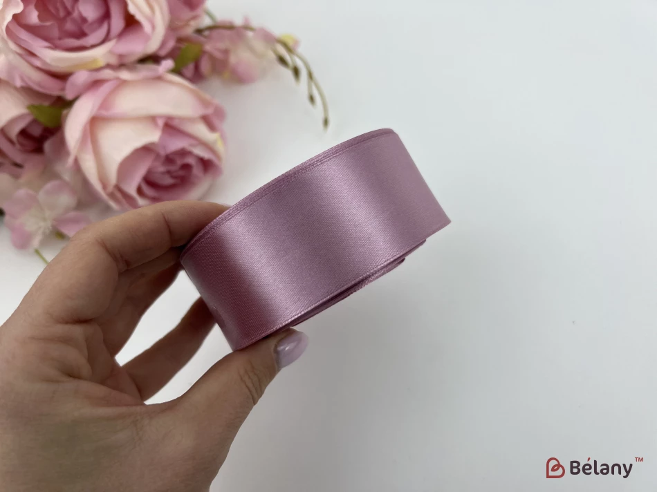 Panglică Din Satin "broad" Trandafir De Toamnă