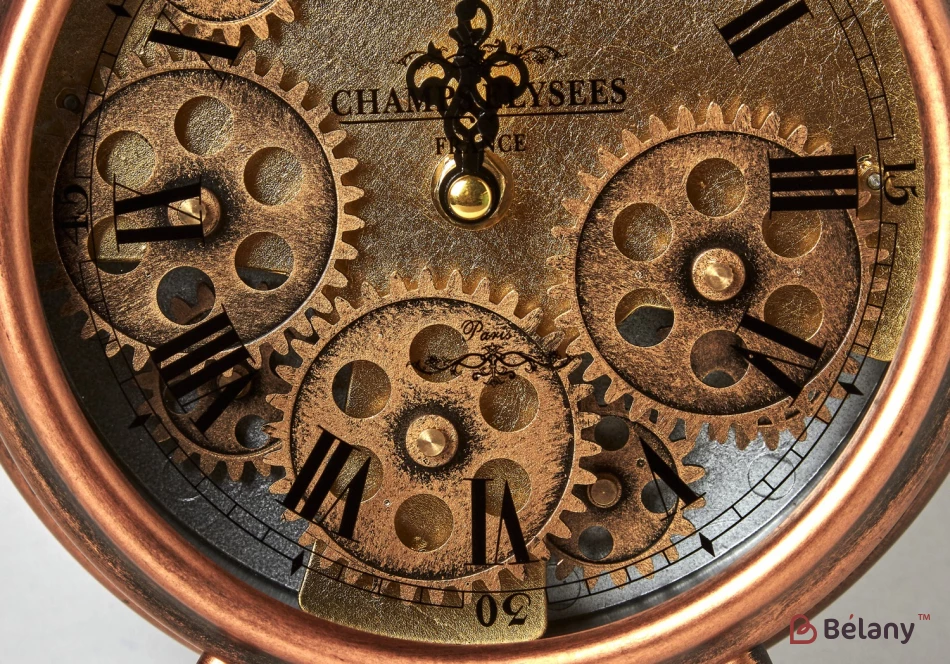 Ceas Decorativ "alarma" Bronz | 4