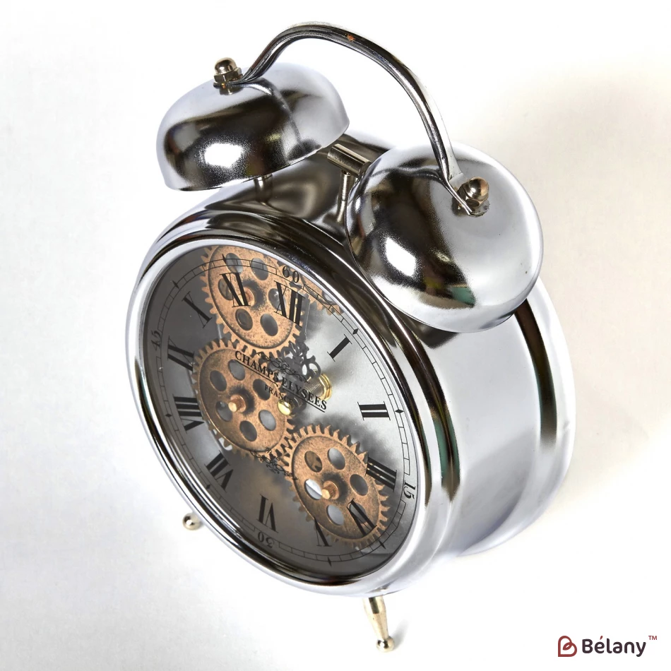 Ceas Decorativ "alarma" Bronz | 2