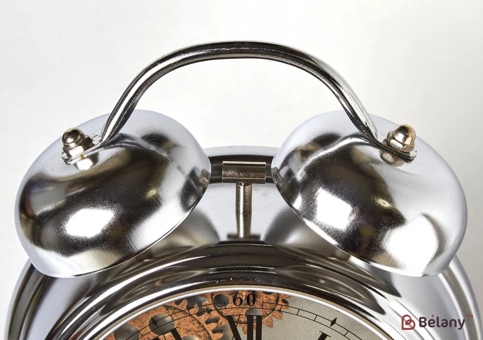 Ceas Decorativ "alarma" Bronz | 4