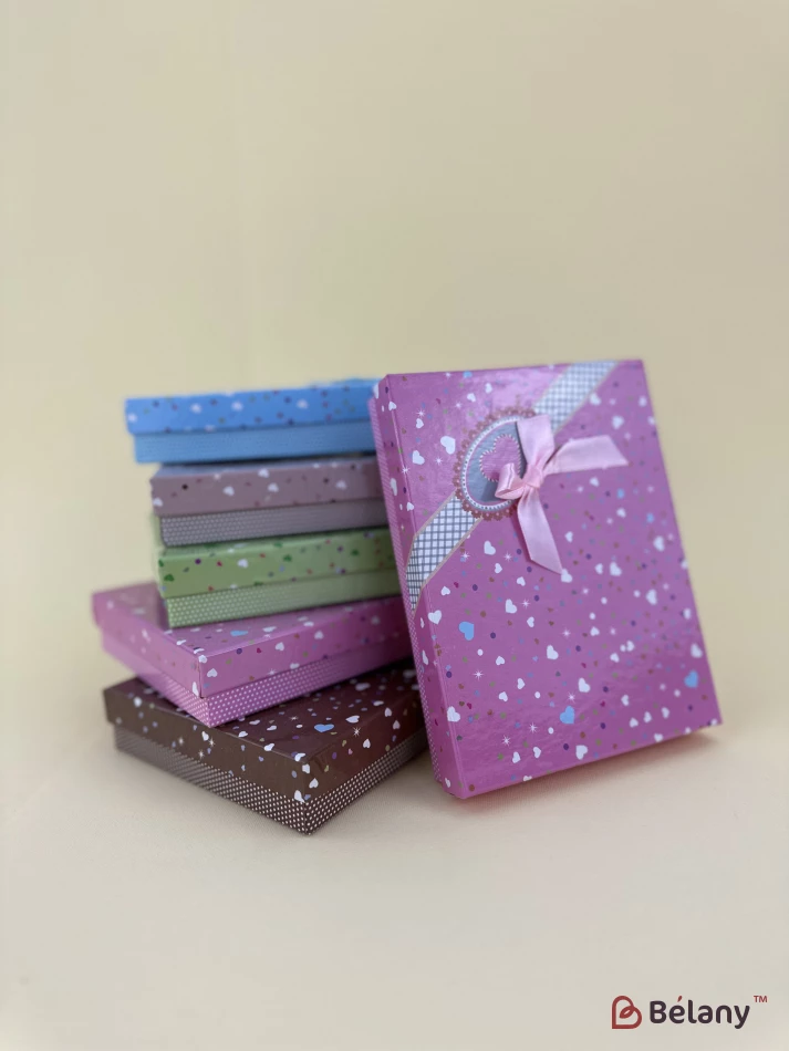 Cutii Dreptunghiulare "hearts Mix"